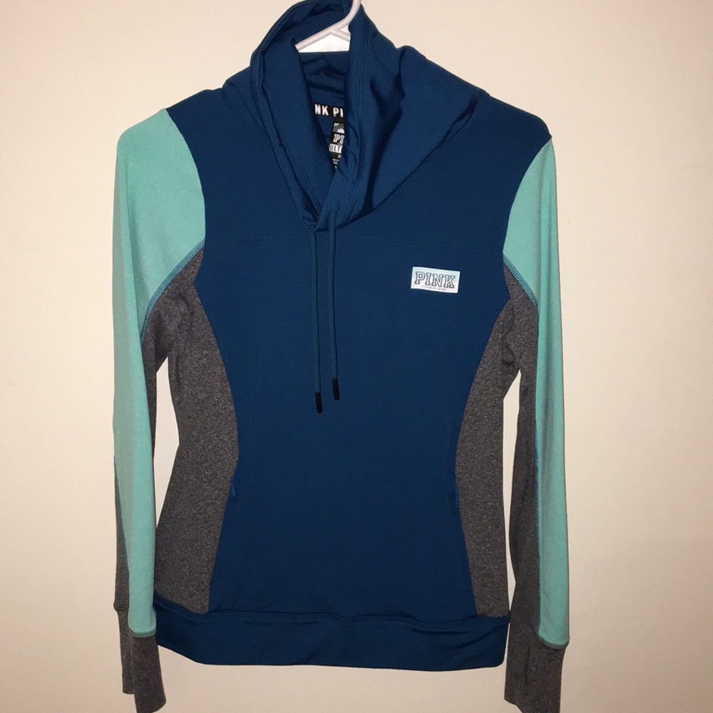 PINK Ultimate Workout Cowl Neck Sweatshirt